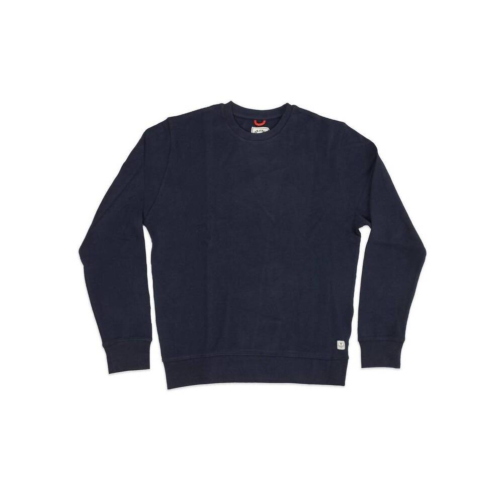 NEW IRON & RESIN men's jefferson sweater in navy